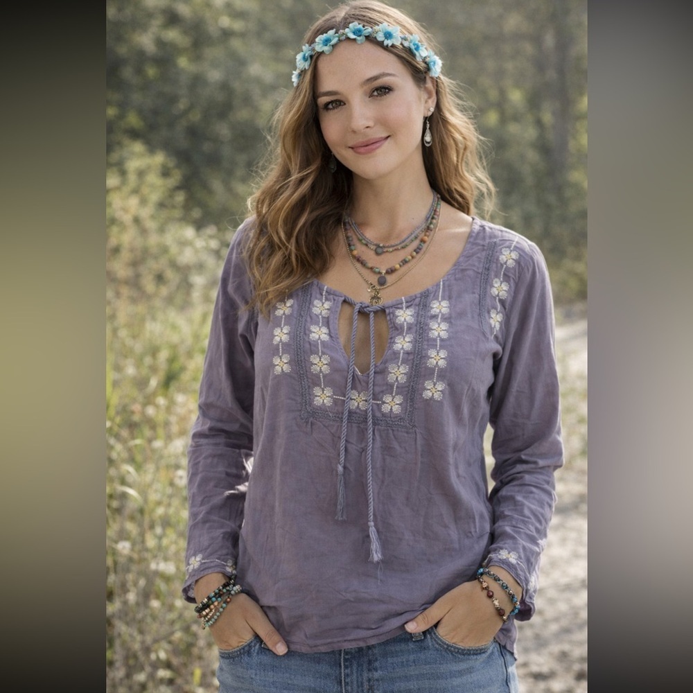 #301 Boho blouse